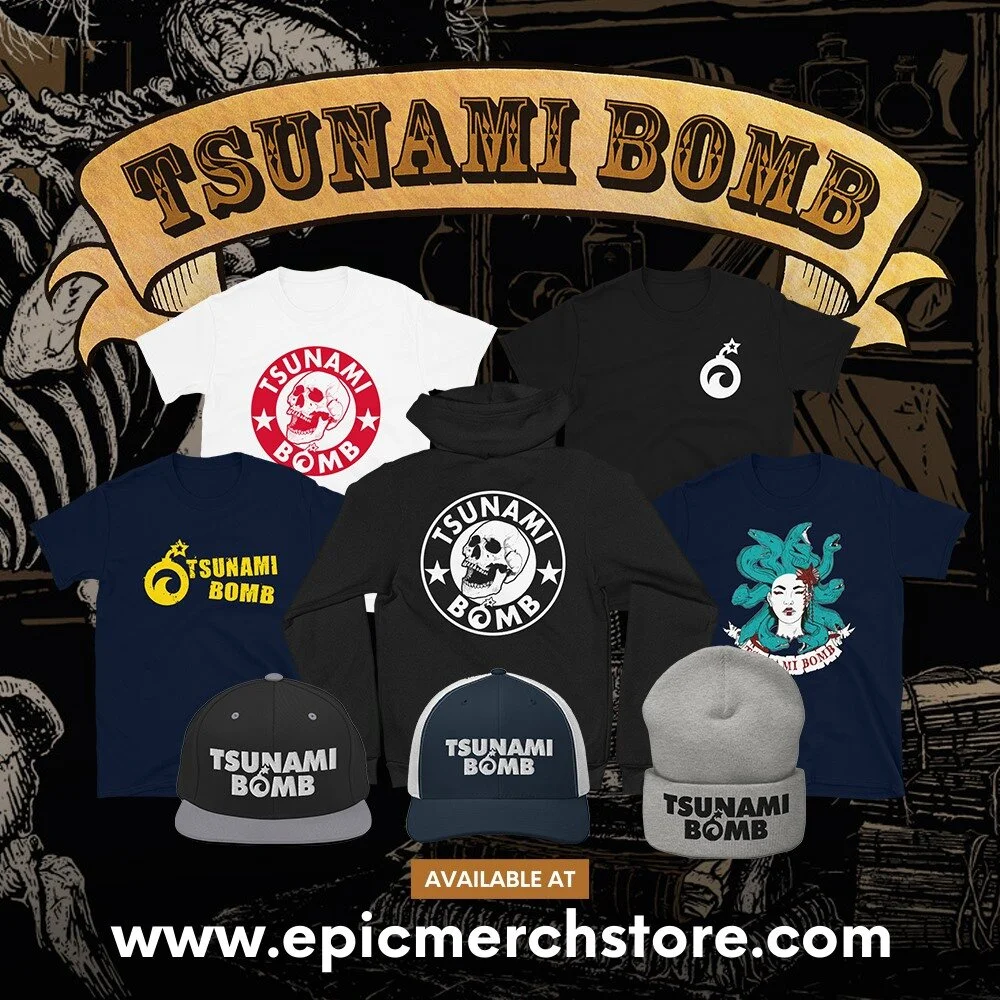 NEW ONLINE STORE: TSUNAMI BOMB EPIC MERCH STORE