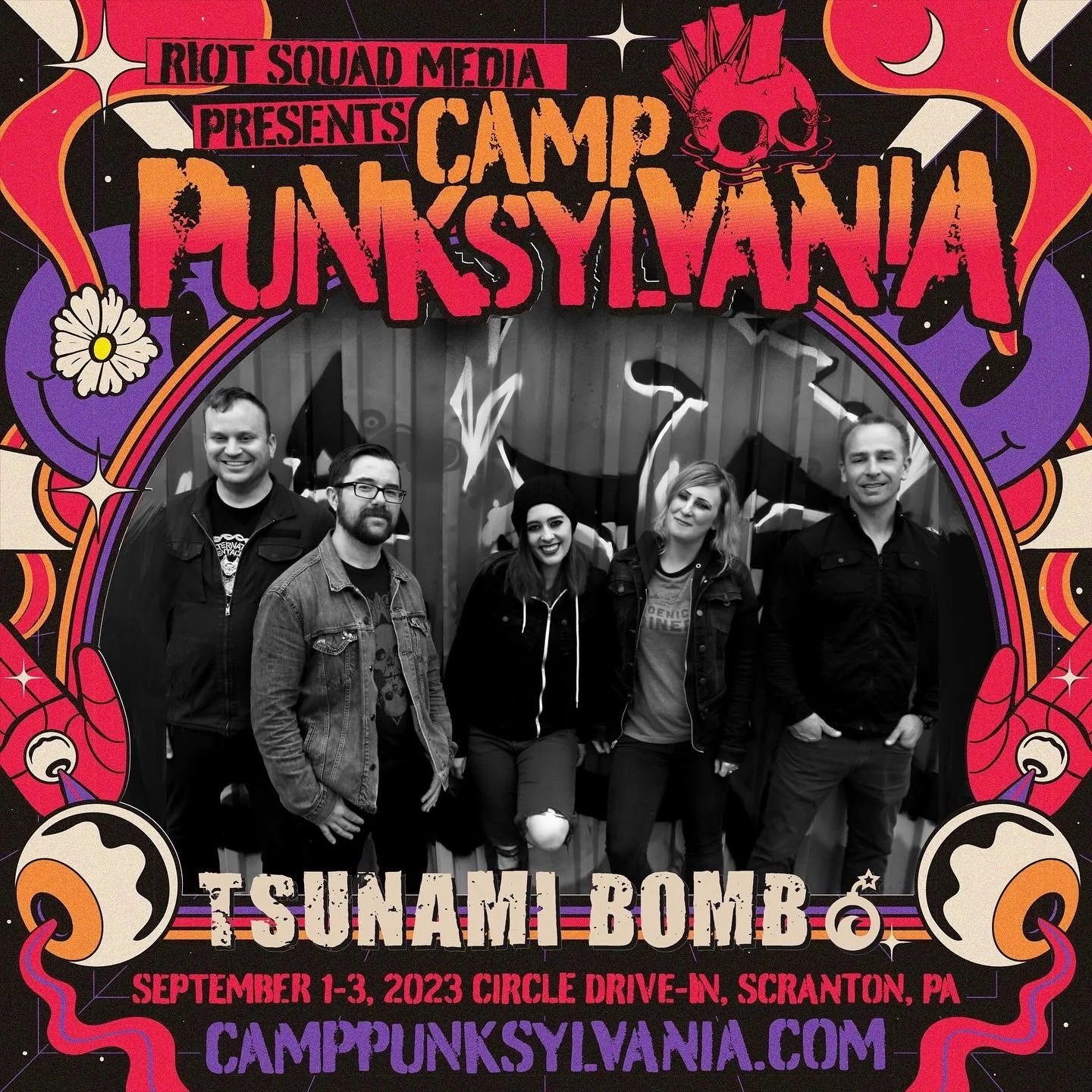 TSUNAMI BOMB TO PERFORM AT CAMP PUNKSYLVANIA