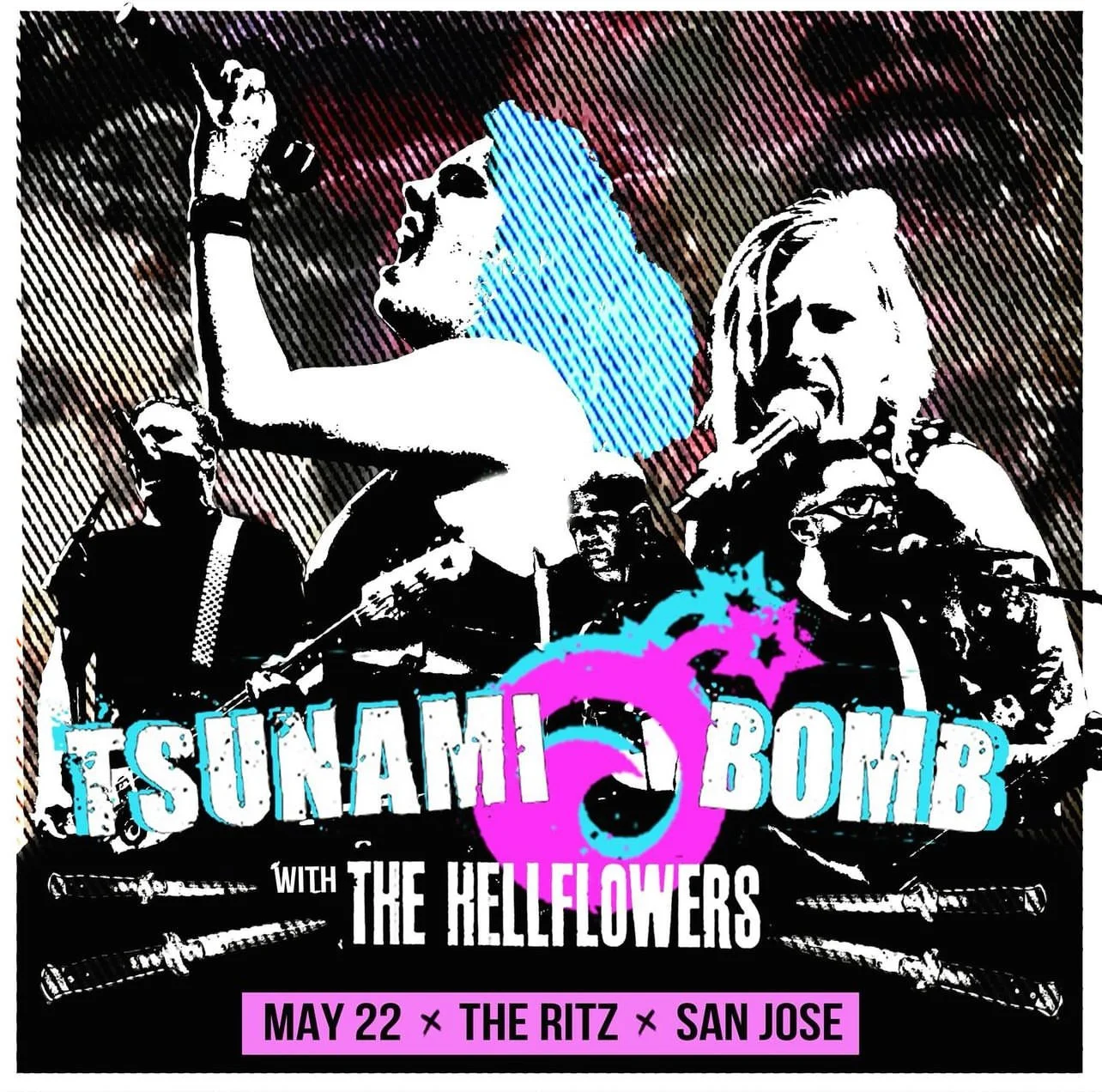 THE HELLFLOWERS ADDED TO SAN JOSE DATE!