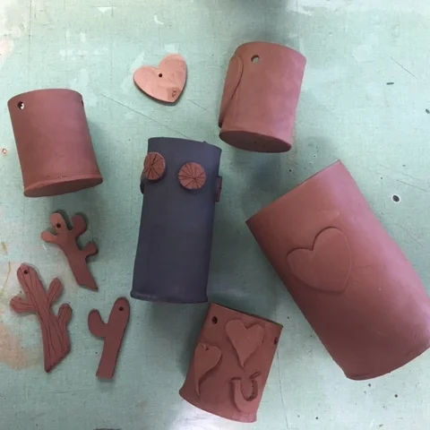 Handbuilding Hanging Vessel