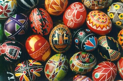 Pysanky with Zyrka