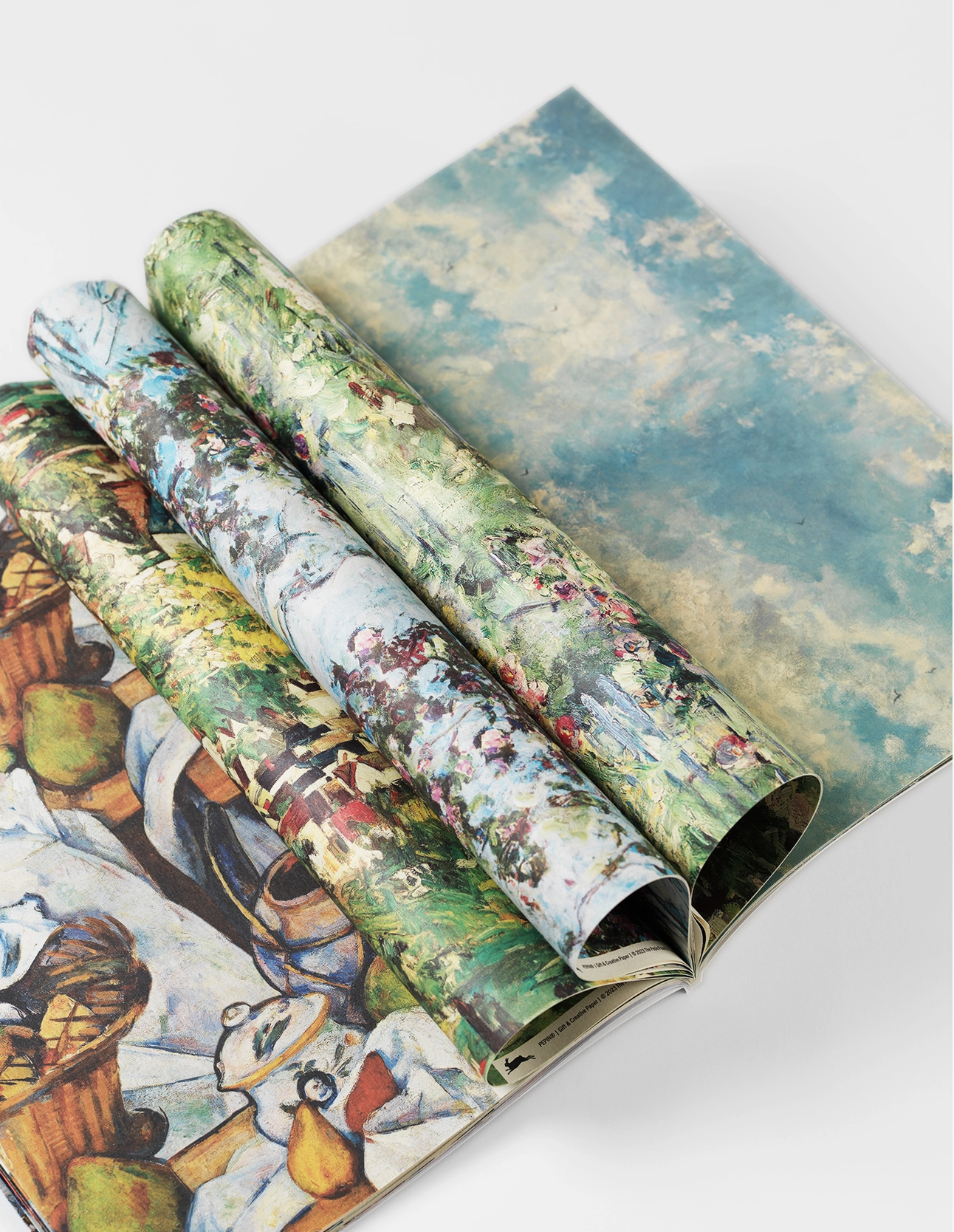 Wrapping Paper Book, Impressionists