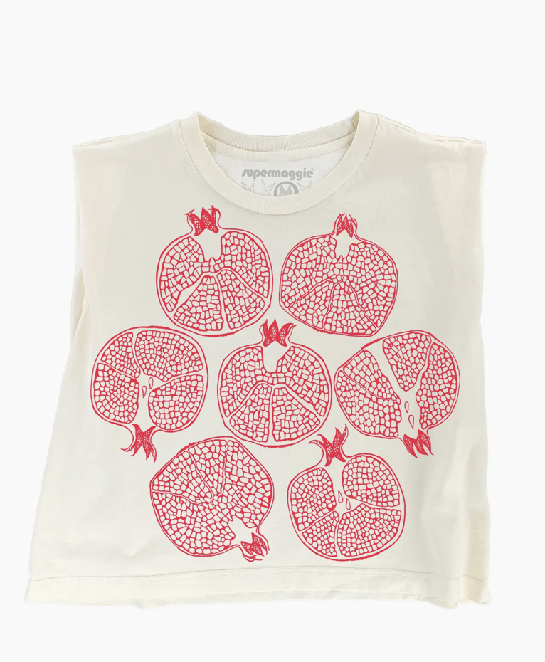 Pomegranate Muscle Tee