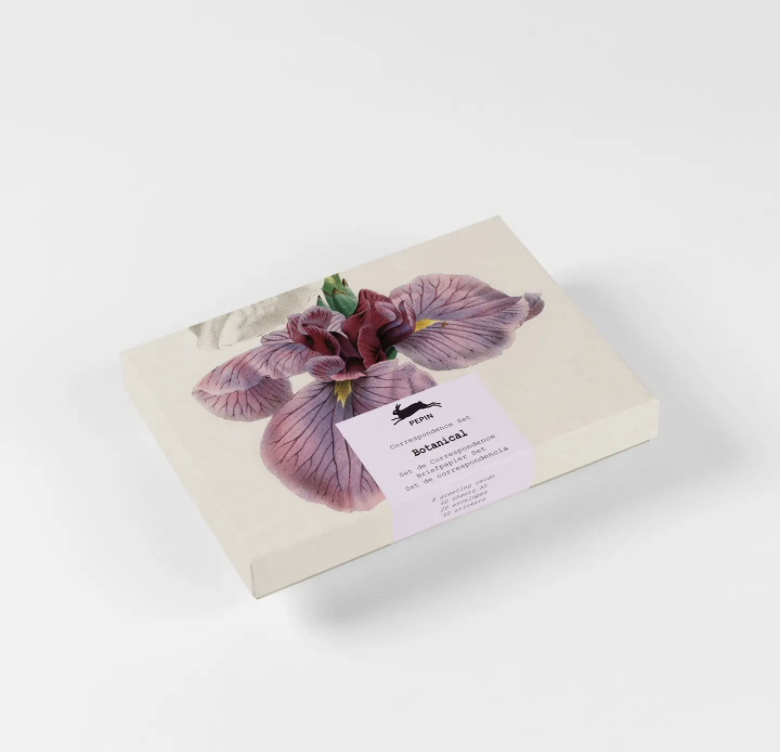 Letter Writing Set, Botanical Flowers
