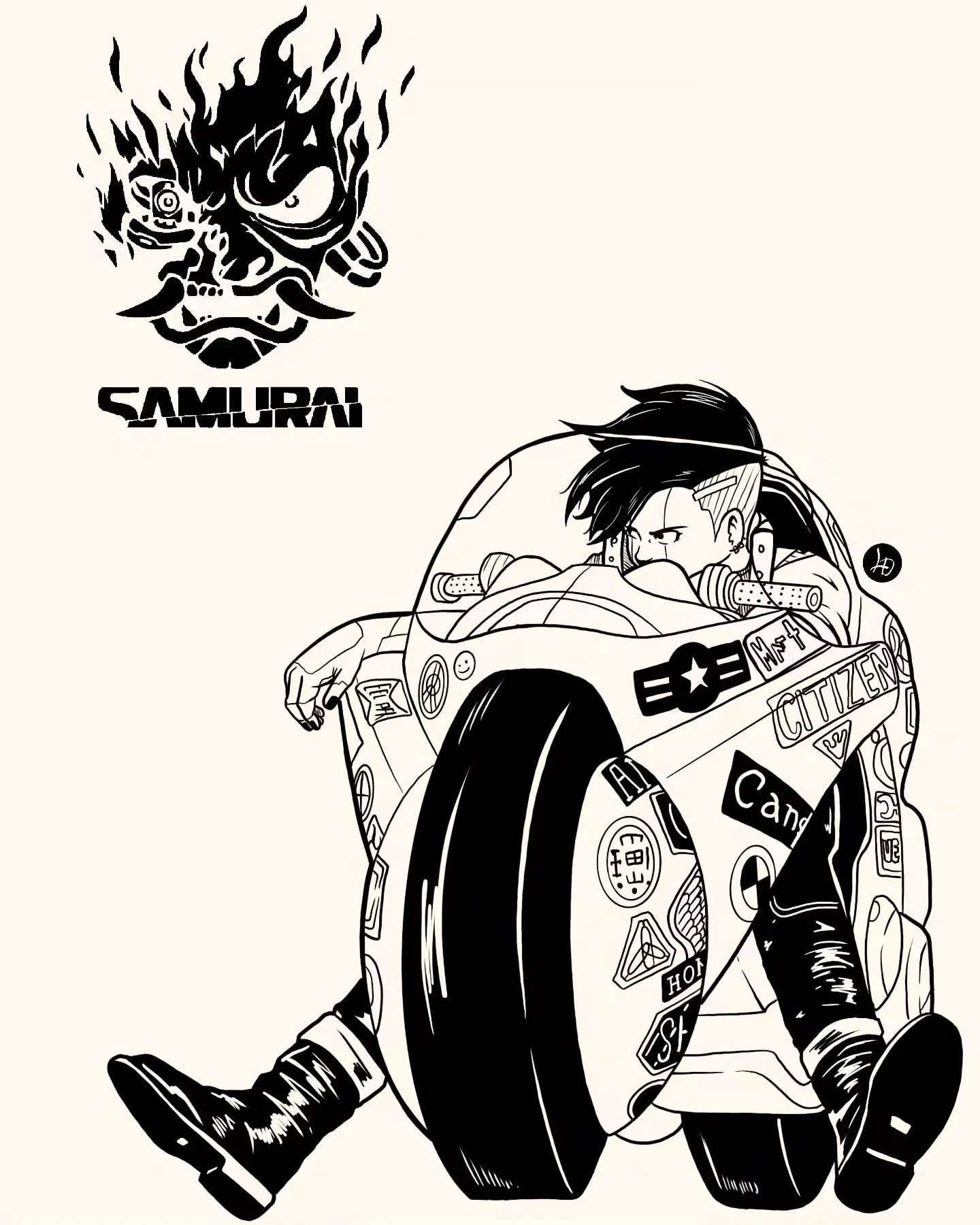 Inktober 2024 day 26 - Really want to Stay At Your House 

Decided to draw another drawing in those Akira X Cyberpunk drawings I made before. Always gotta stick with Female V 👌 hope you guys enjoy this one ✒️

#luisdiazdesign #cyberpunk2077 #art #ar
