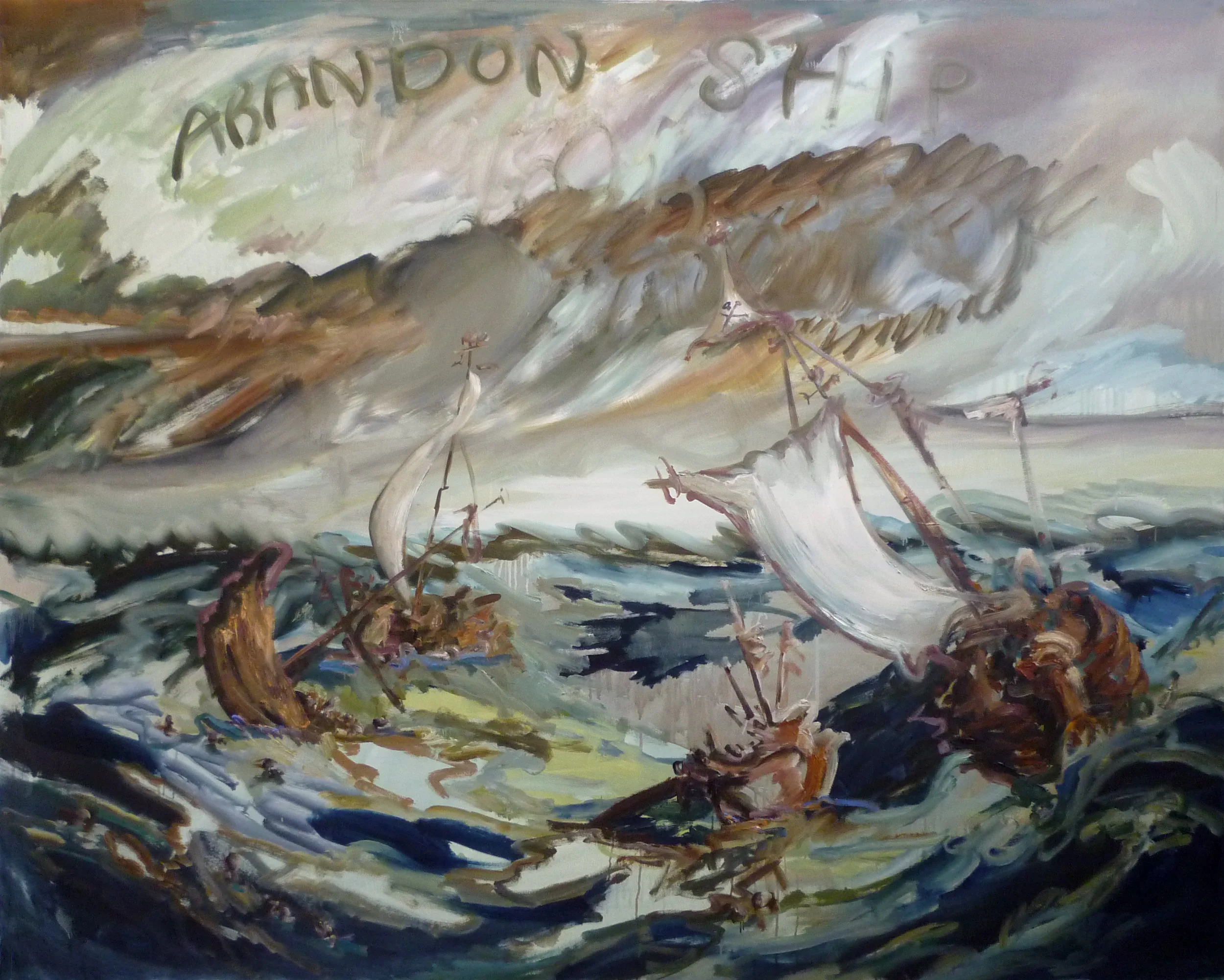 OIL ON CANVAS, 60 X 70"