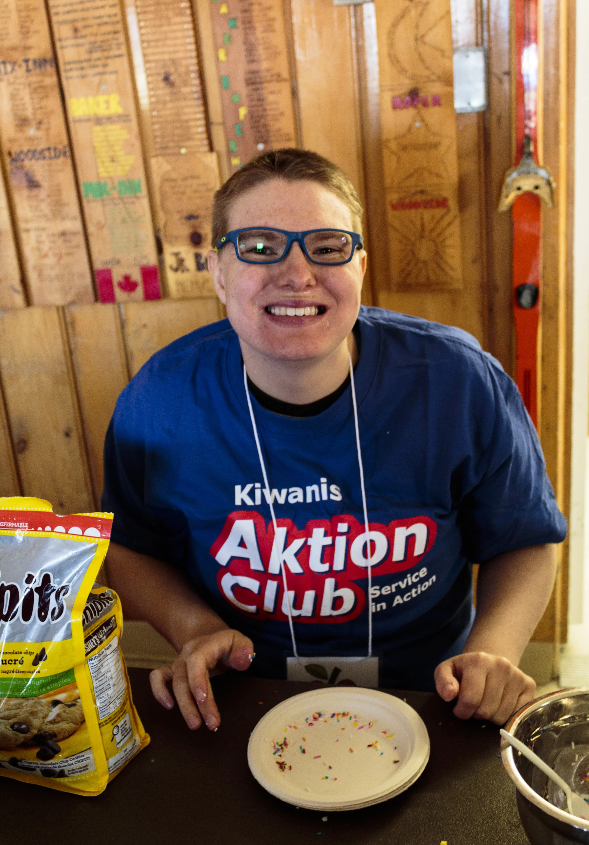 Happy Volunteer from Kiwanis Aktion Club