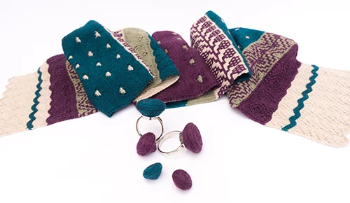 Frida Scarf, knitting pattern 