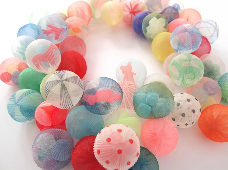 Detail from a piece by Mariko Kusumoto