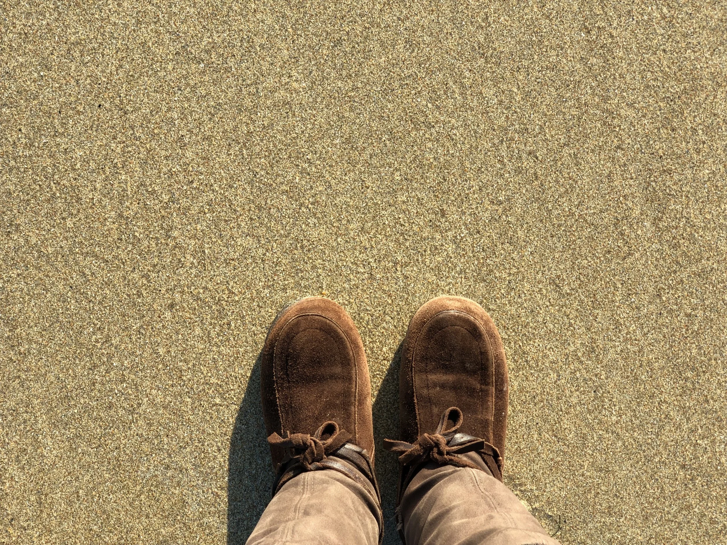 I’ve never worn my Mukluks to the beach.