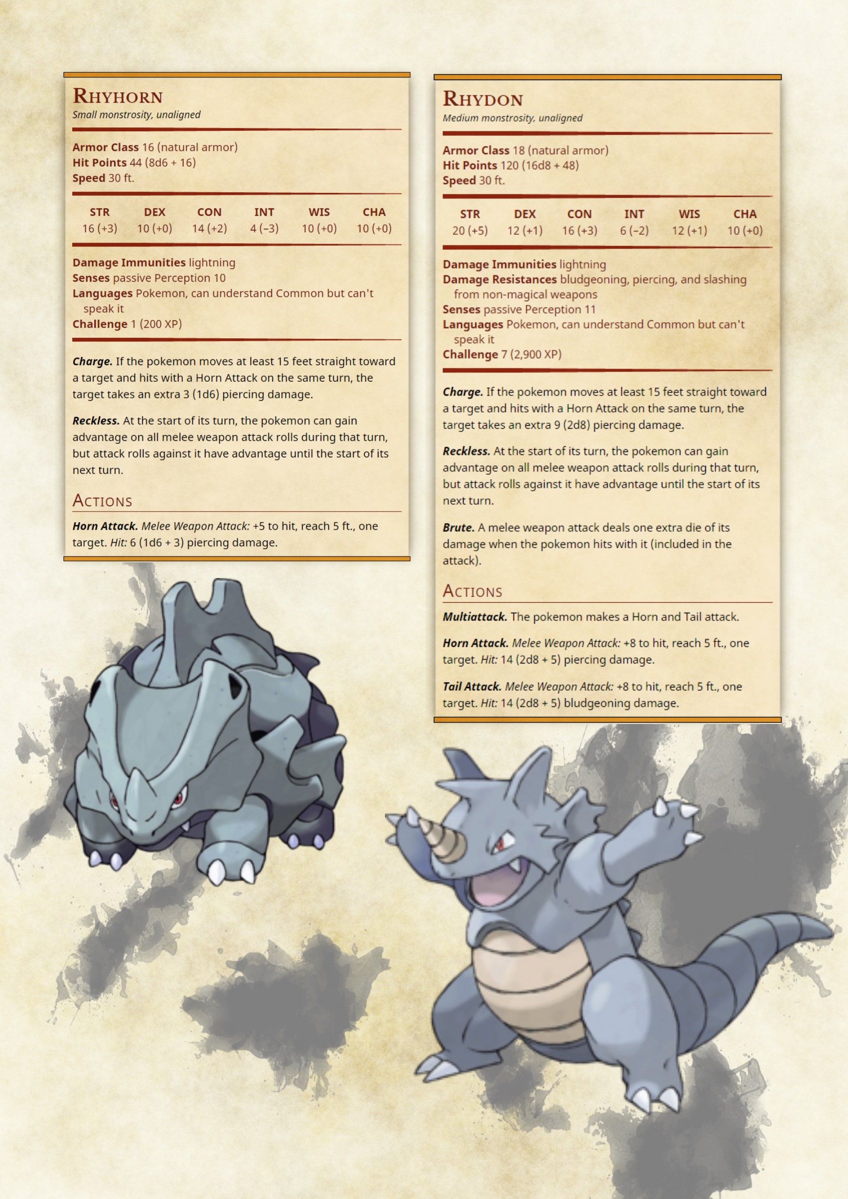 Pokemon Pokedex 5e: Kanto — Pirate Gonzalez Games  Pokemon pokedex, Pokemon,  Dungeons and dragons homebrew