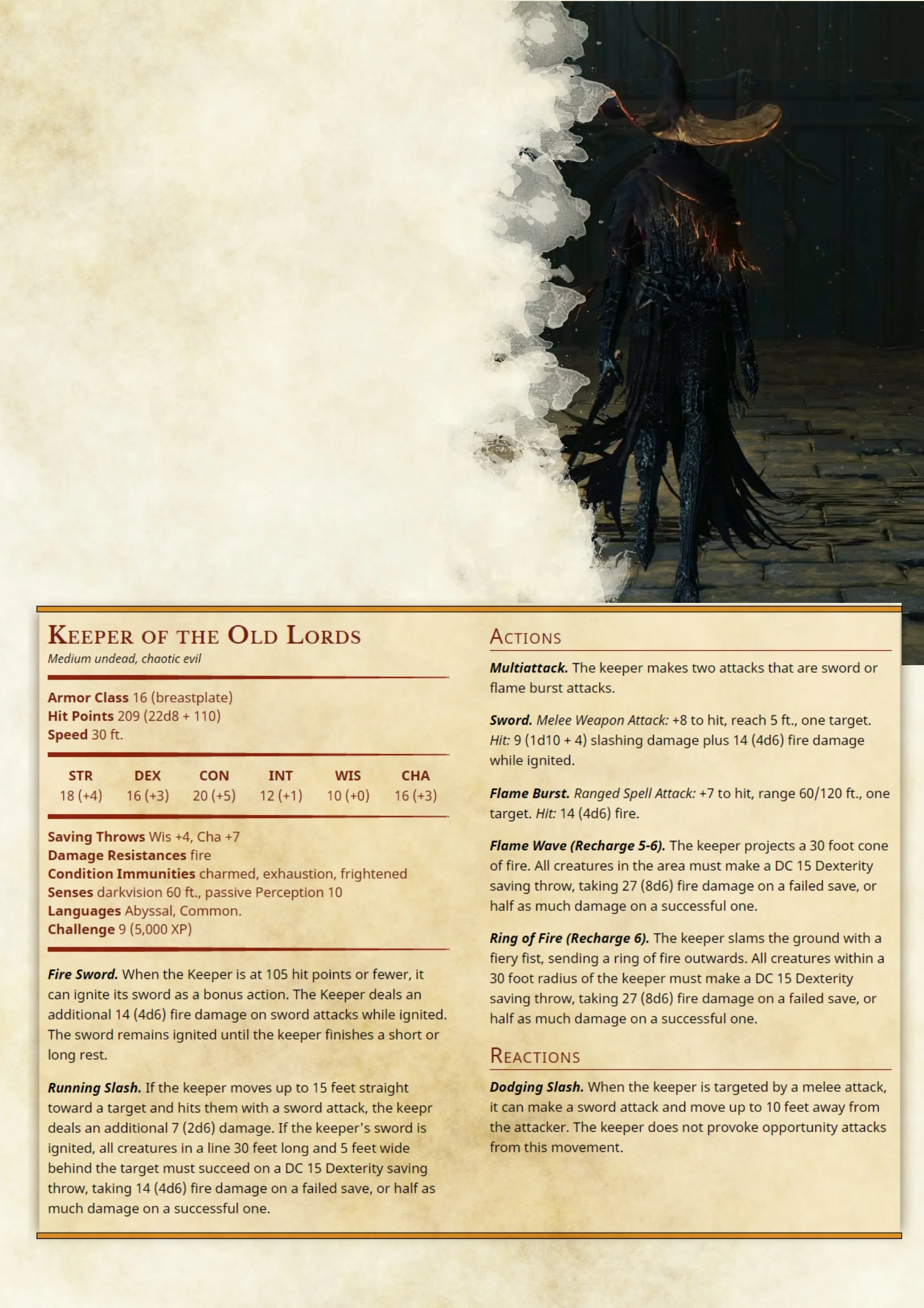 Keeper of the Old Lords