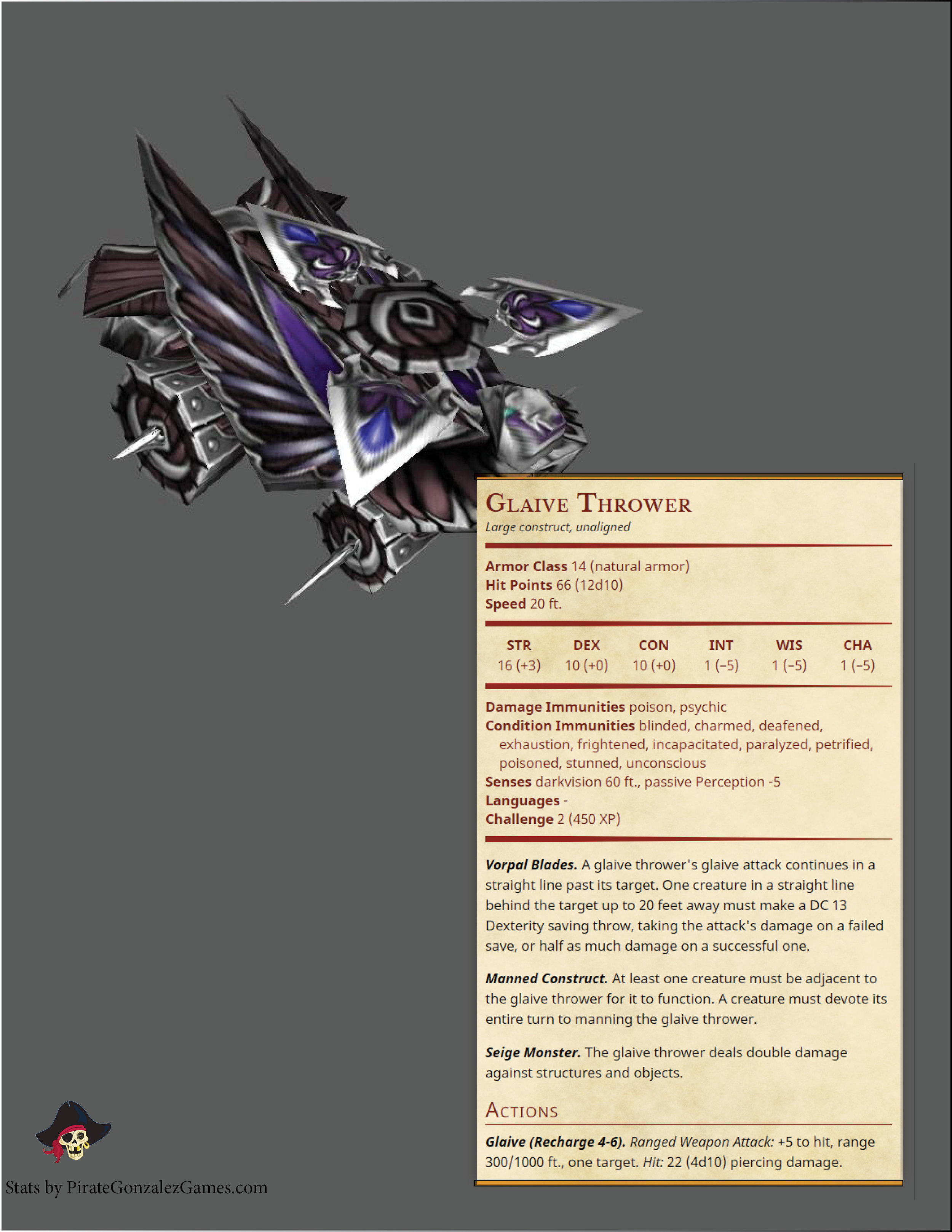 Glaive Thrower
