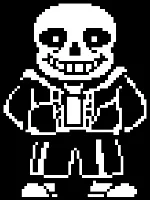 i'm sans. sans the skeleton