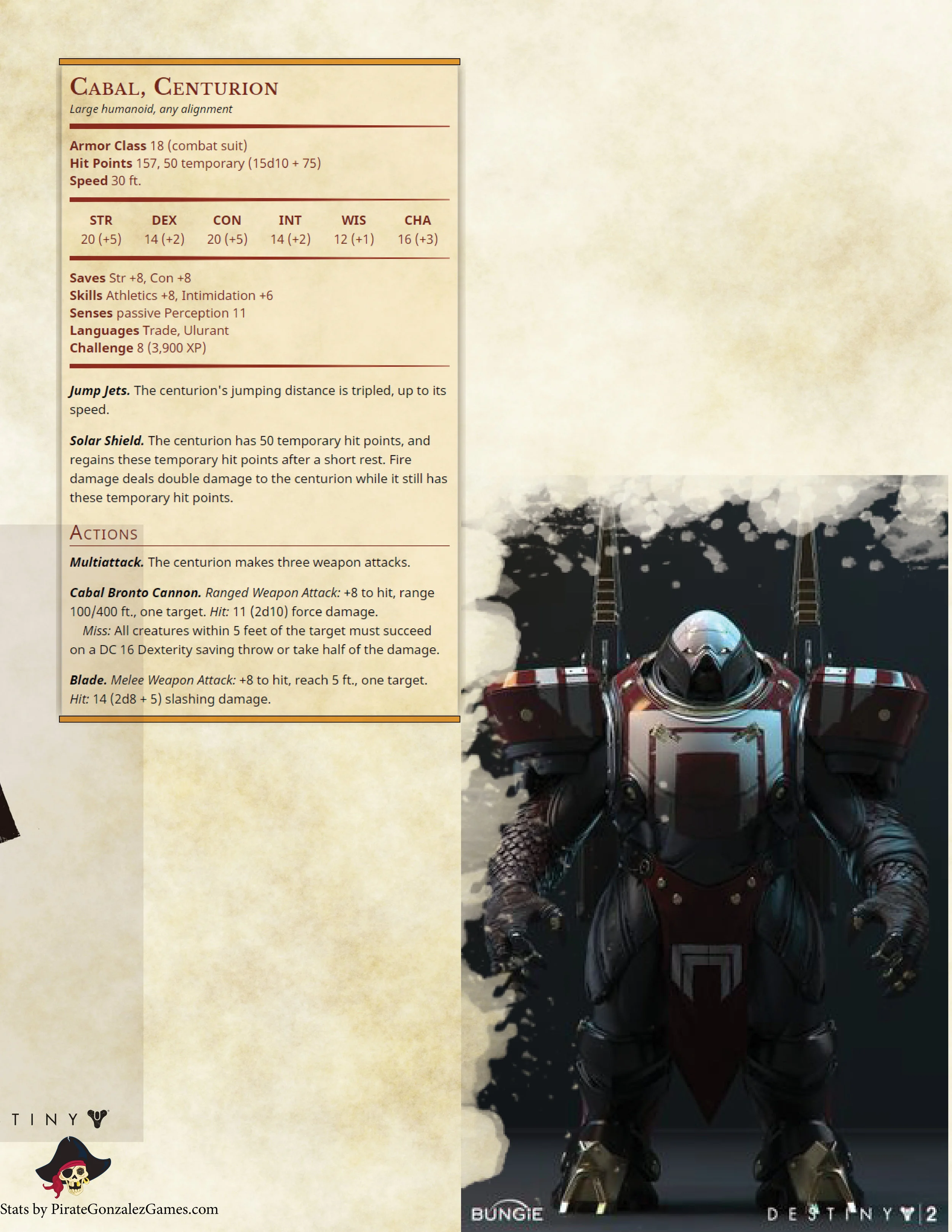 Cabal Centurion