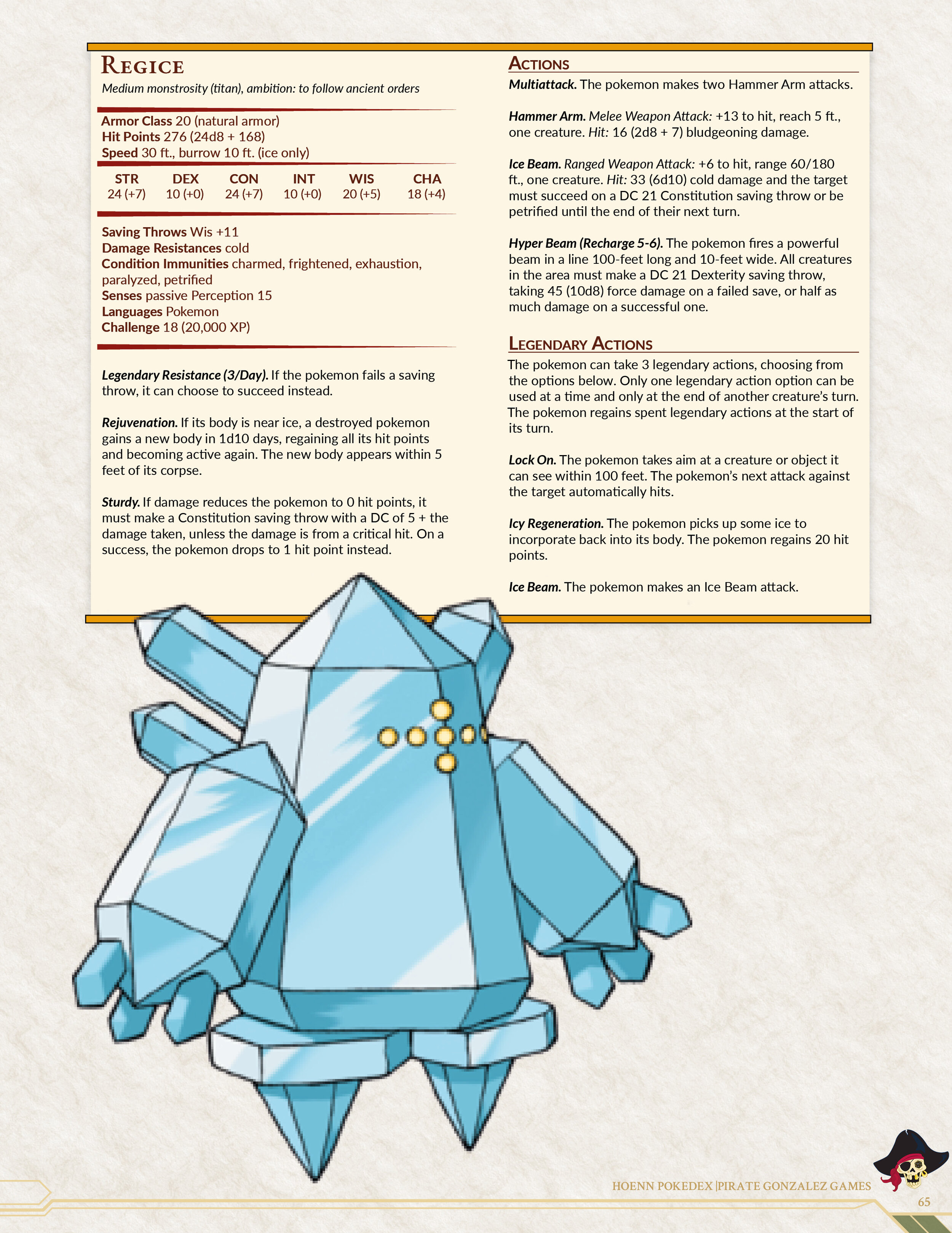 Tim Gonzalez  BEACON RPG on X: It's finally here, the gen 3 Hoenn pokedex  for D&D 5e! Enjoy the full pokedex at my site, including a link to the  combined PDF!