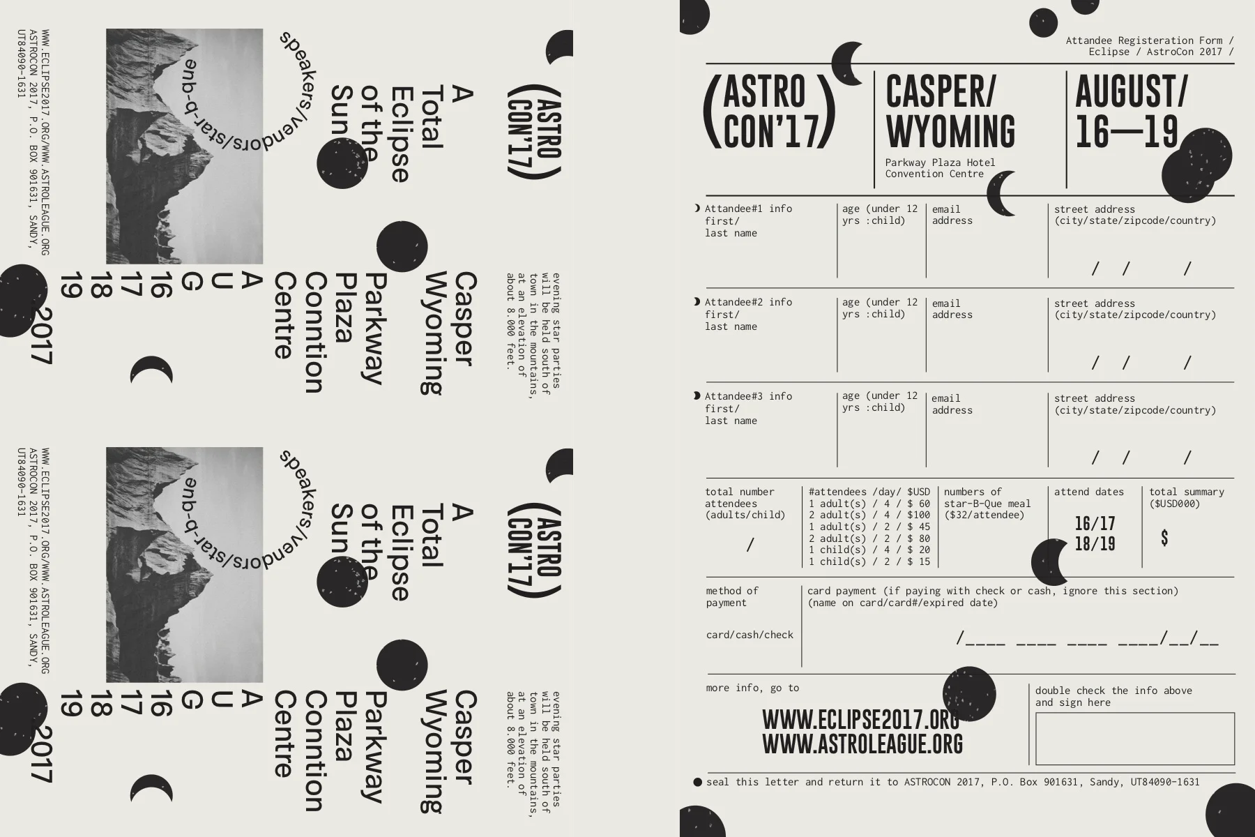 ASTROCON’17, art direction, rebranding, layout system, programming, digital experience
