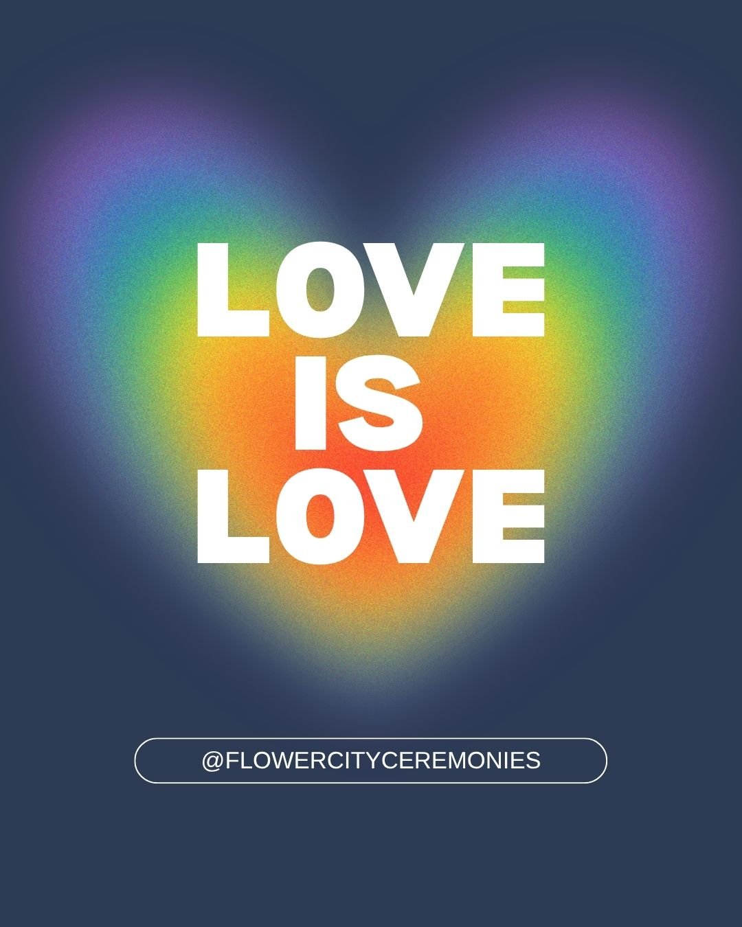 Love is Love. Always. 🌈

As officiants, it&rsquo;s an honor to stand beside couples of all identities and orientations. Pride Month is a celebration, but for us, inclusivity isn&rsquo;t seasonal. It&rsquo;s fundamental.

We believe your ceremony sho