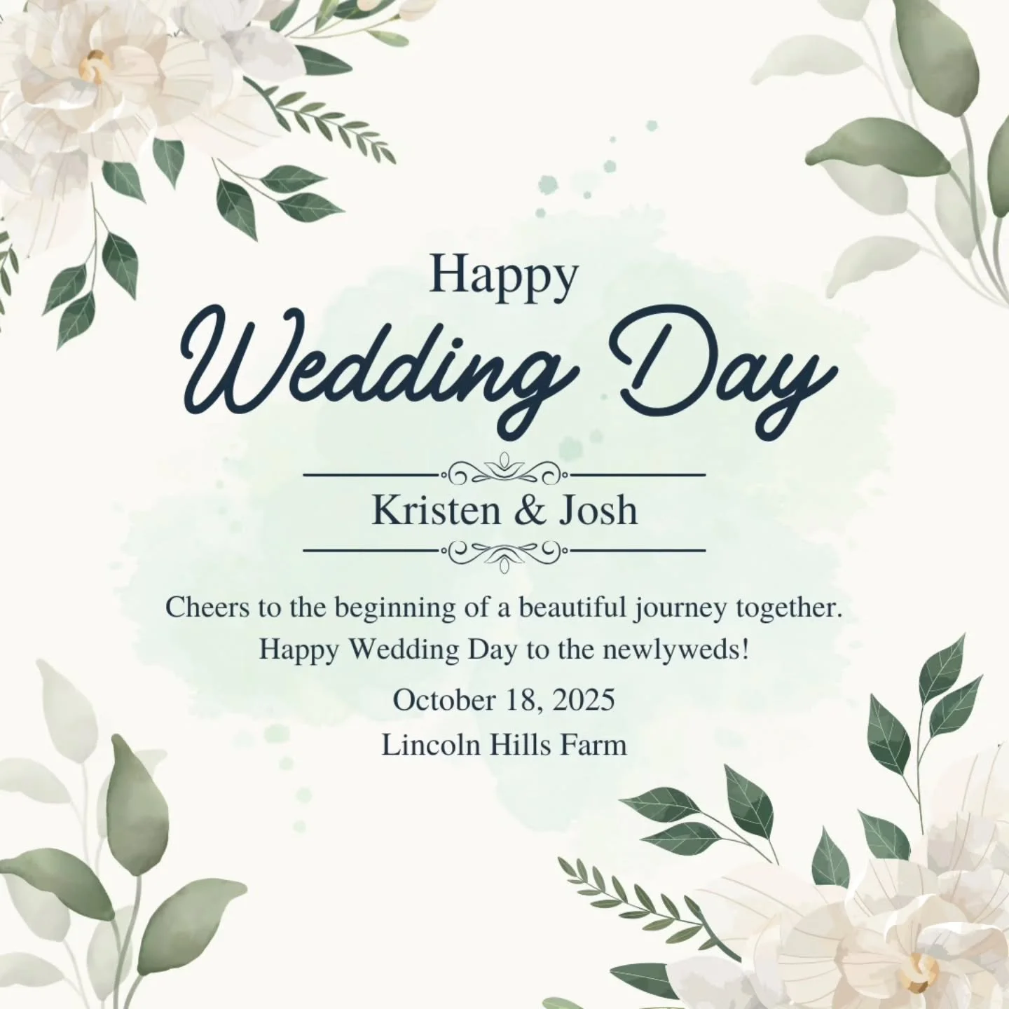 Today's ceremony is proof that love speaks in all langauges: Kristen and Josh's ceremony will be spoken by me and signed by an interpreter and the couple.  I am thrilled to be a part of it all!