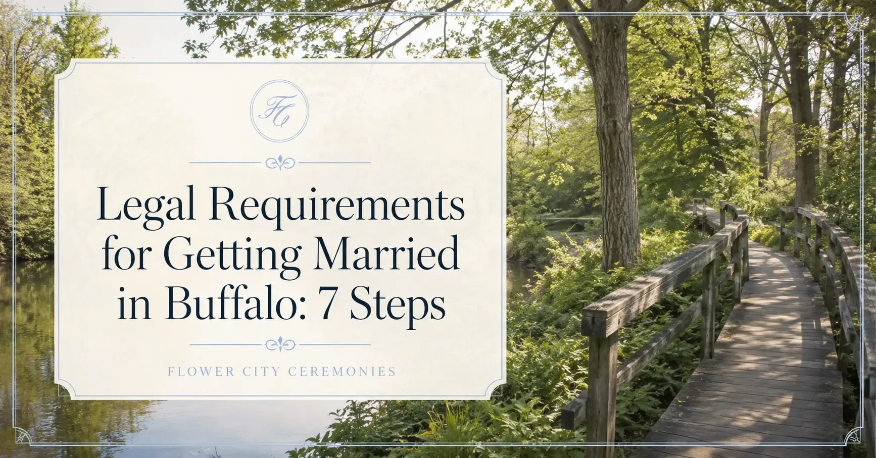 Legal Requirements for Getting Married in Buffalo