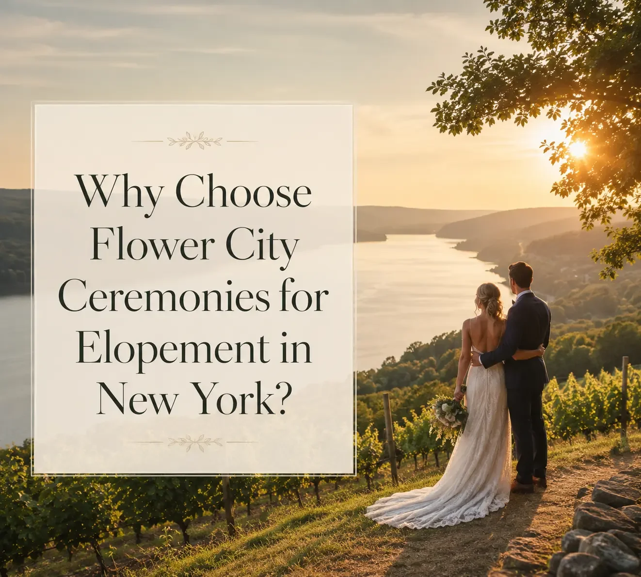 Flower City Ceremonies elopement in New York