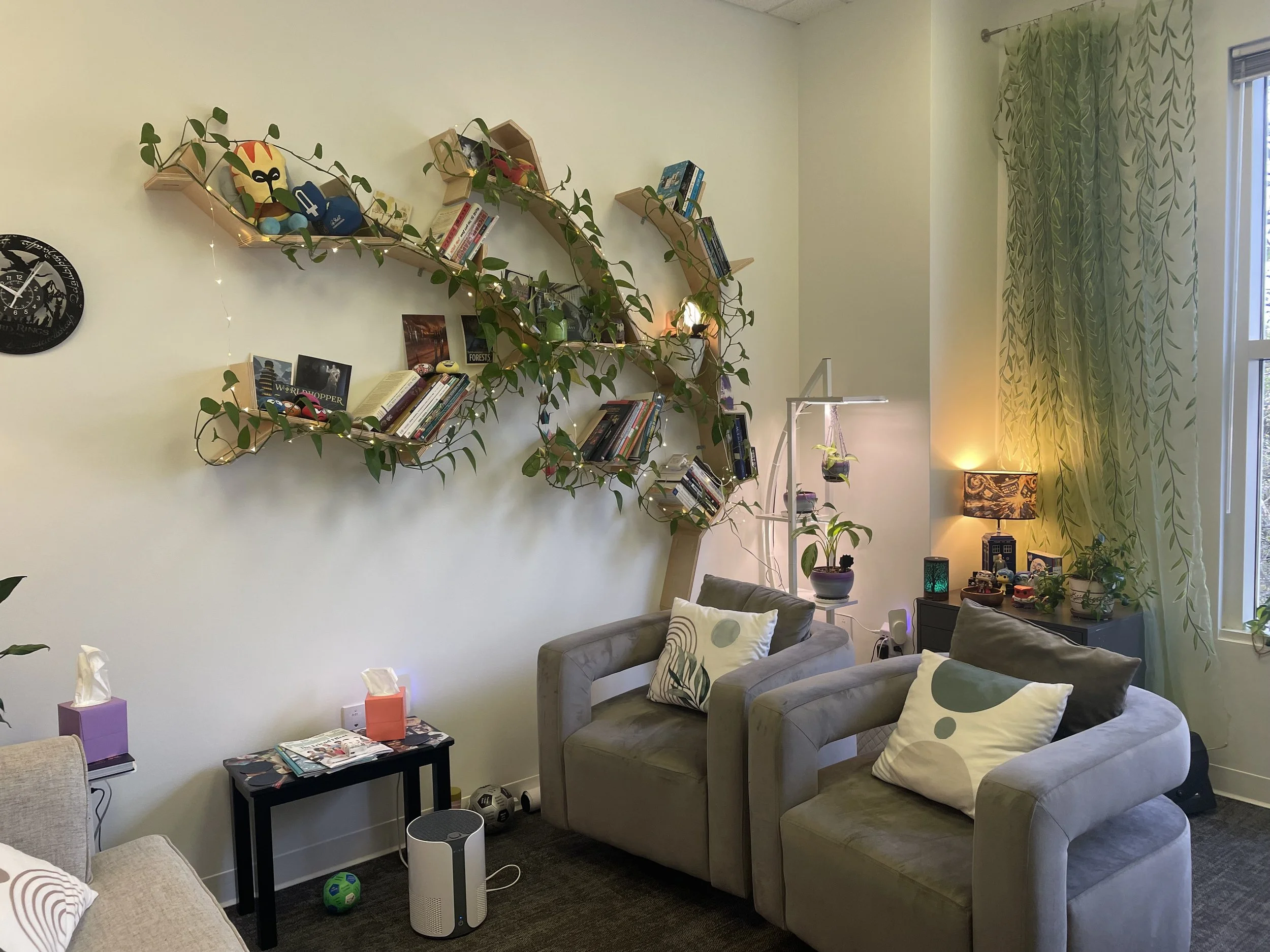 Image of part of Dr. Connell's office at Health Quest.