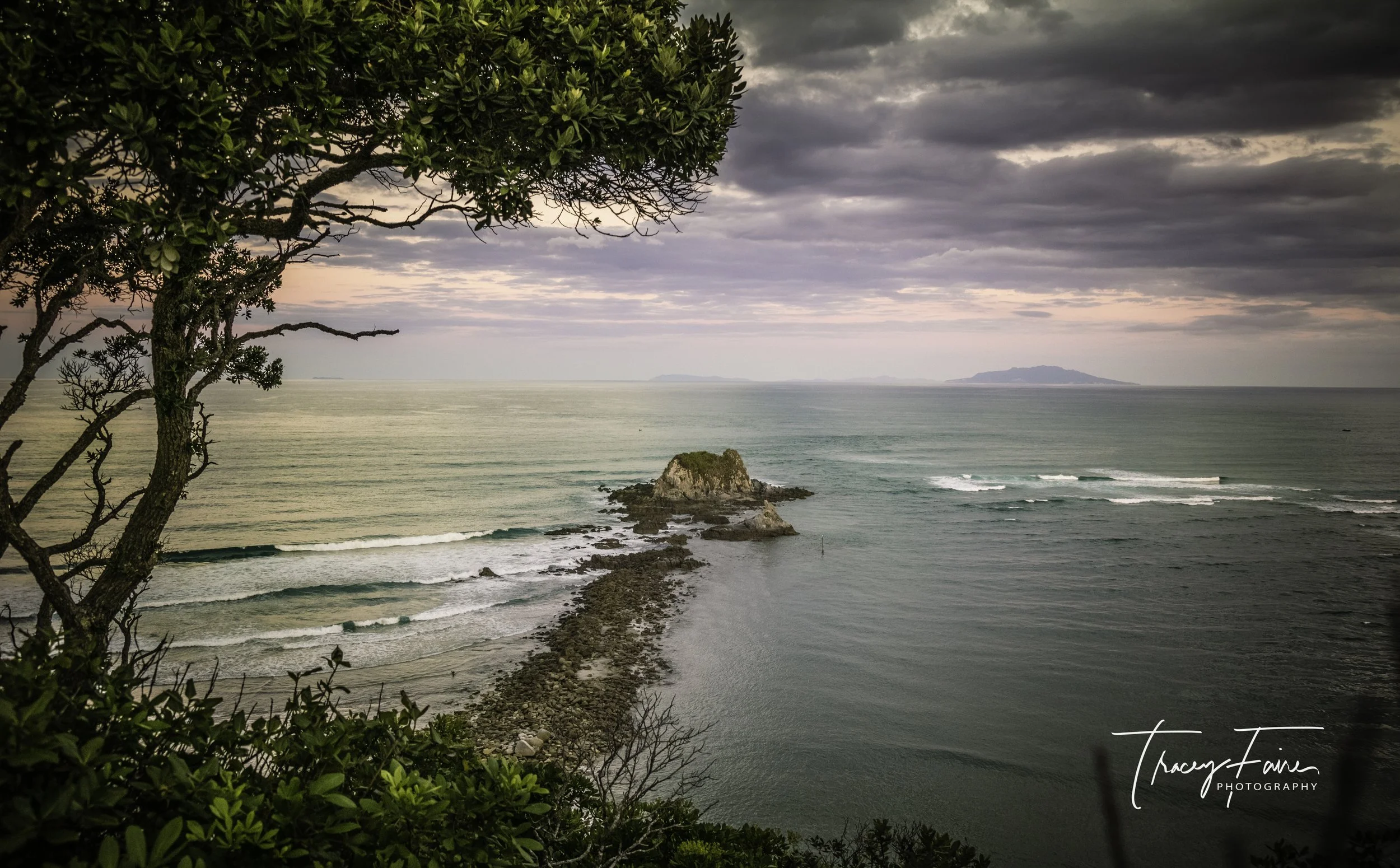 As the sun goes down