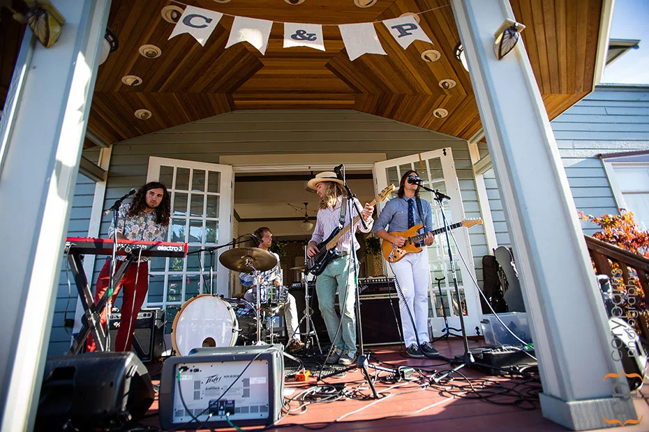 Proxima Parada band plays Seattle wedding
