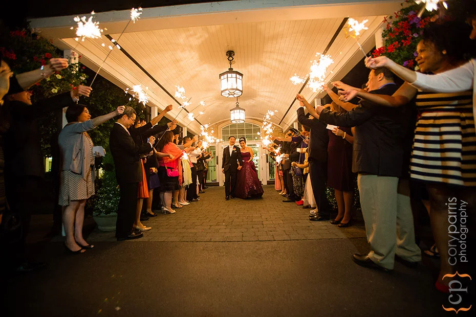 sparkler exit at newcastle golf club
