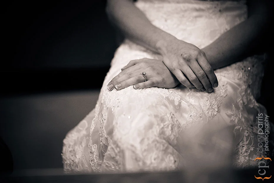 hands of the bride