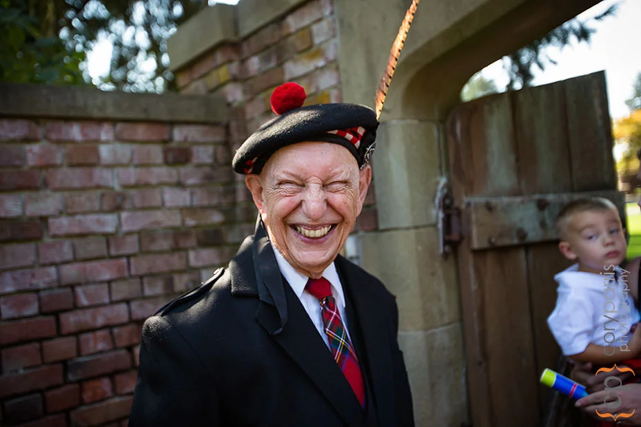 Scottish birthday boy