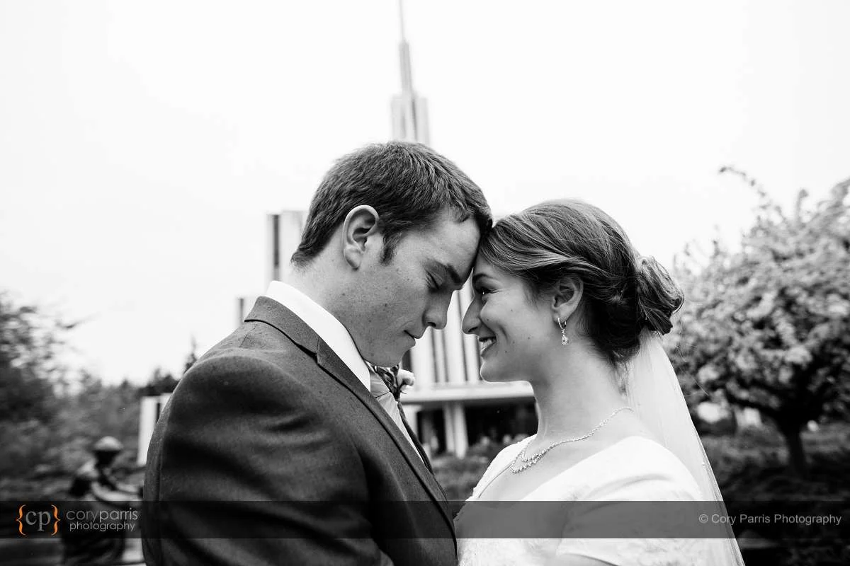 LDS Temple wedding
