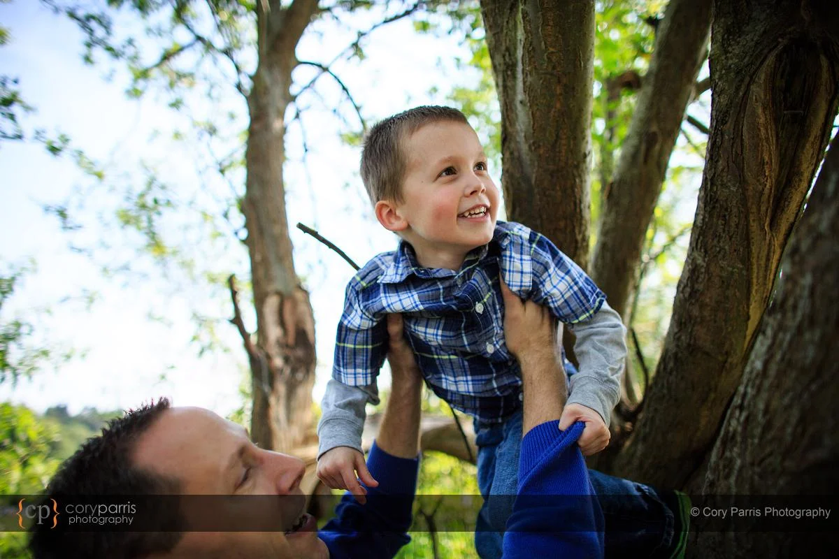 Little boy running