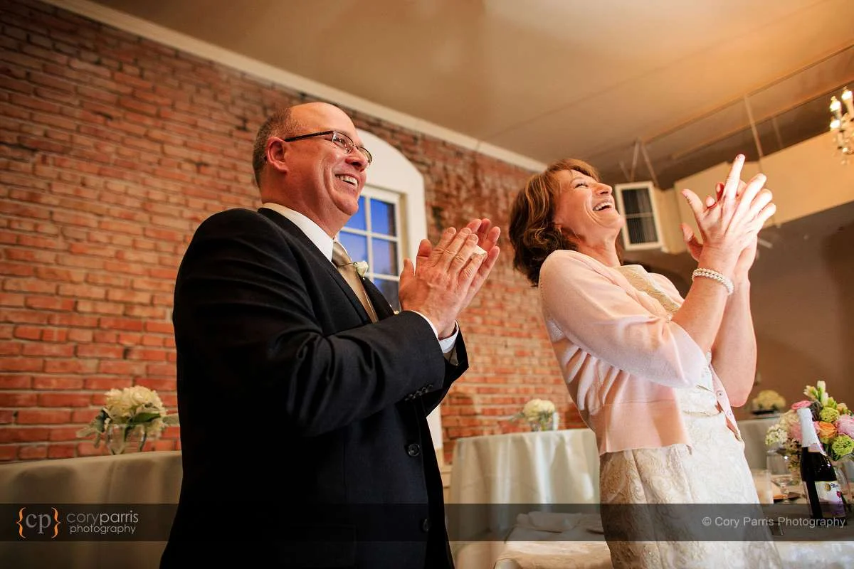 Hollywood Schoolhouse wedding reception