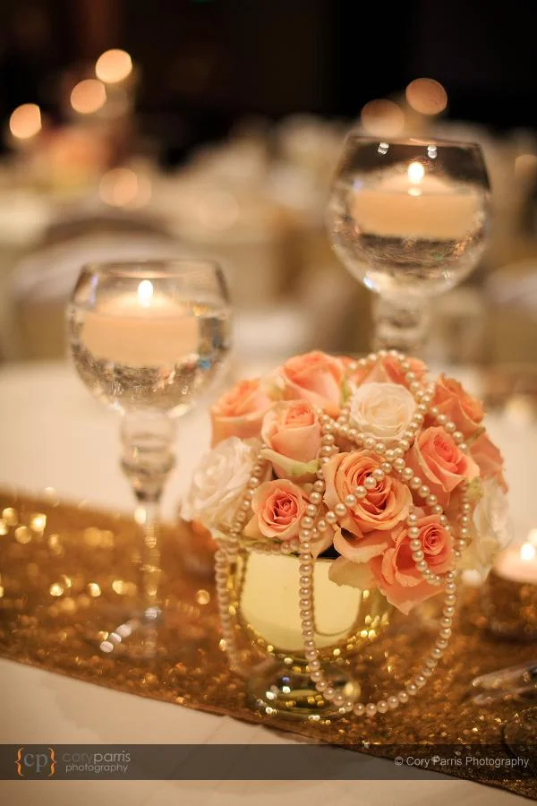 Hyatt Bellevue wedding reception