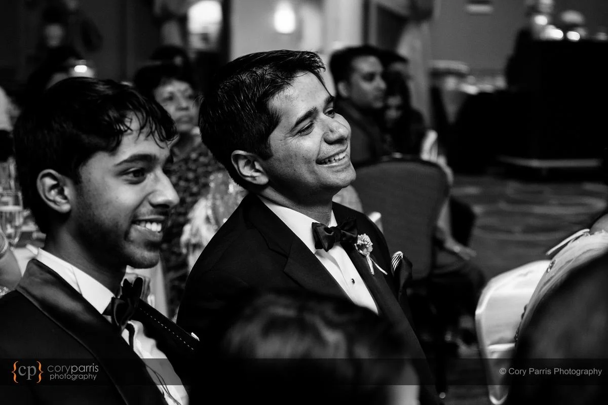 Hyatt Bellevue wedding reception
