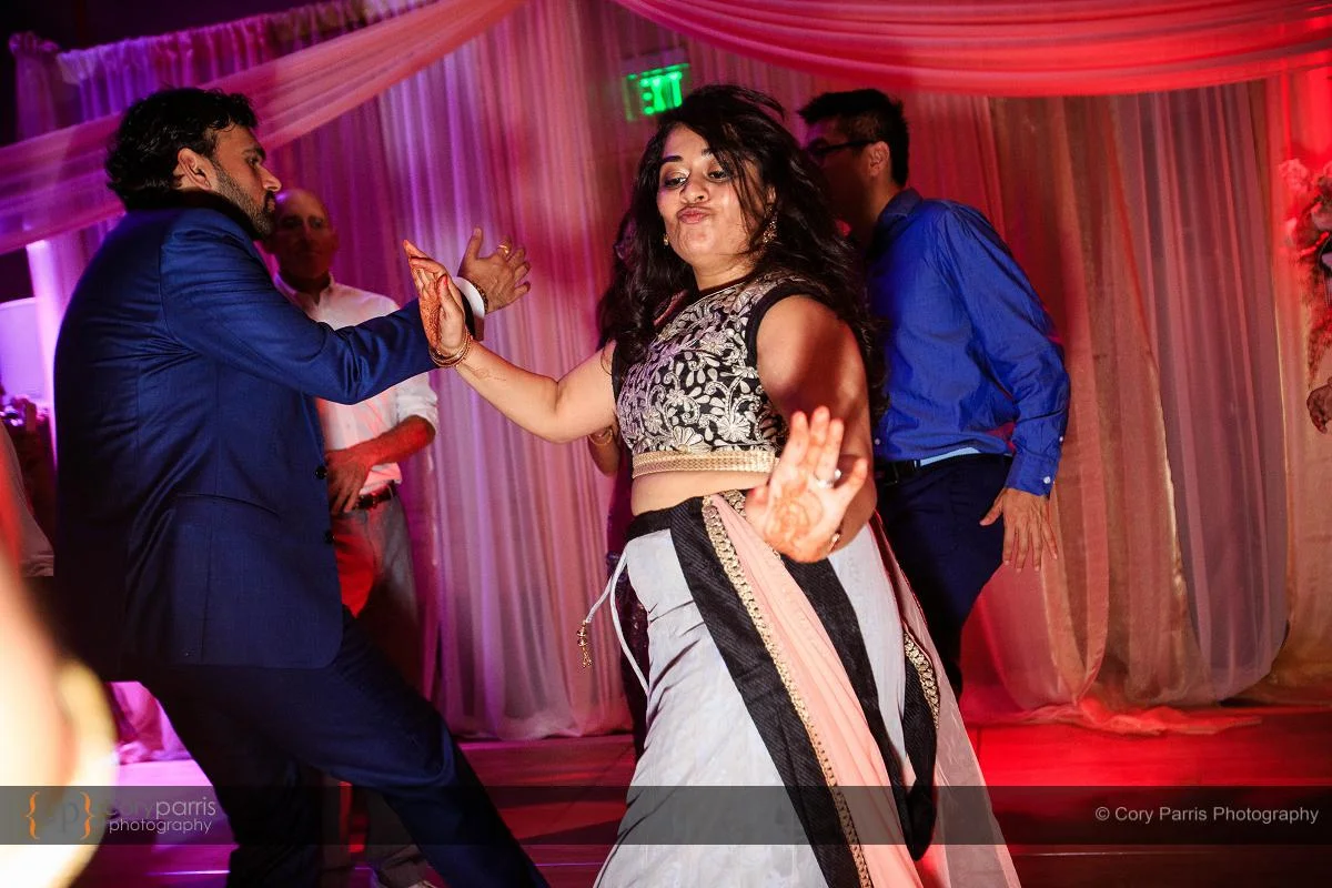 Hyatt Bellevue wedding reception