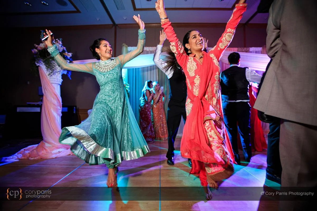 Hyatt Bellevue wedding reception