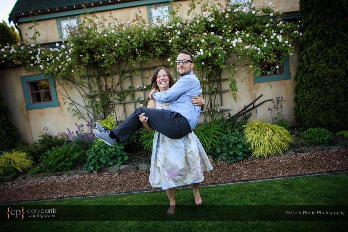 The Herb Farm wedding reception