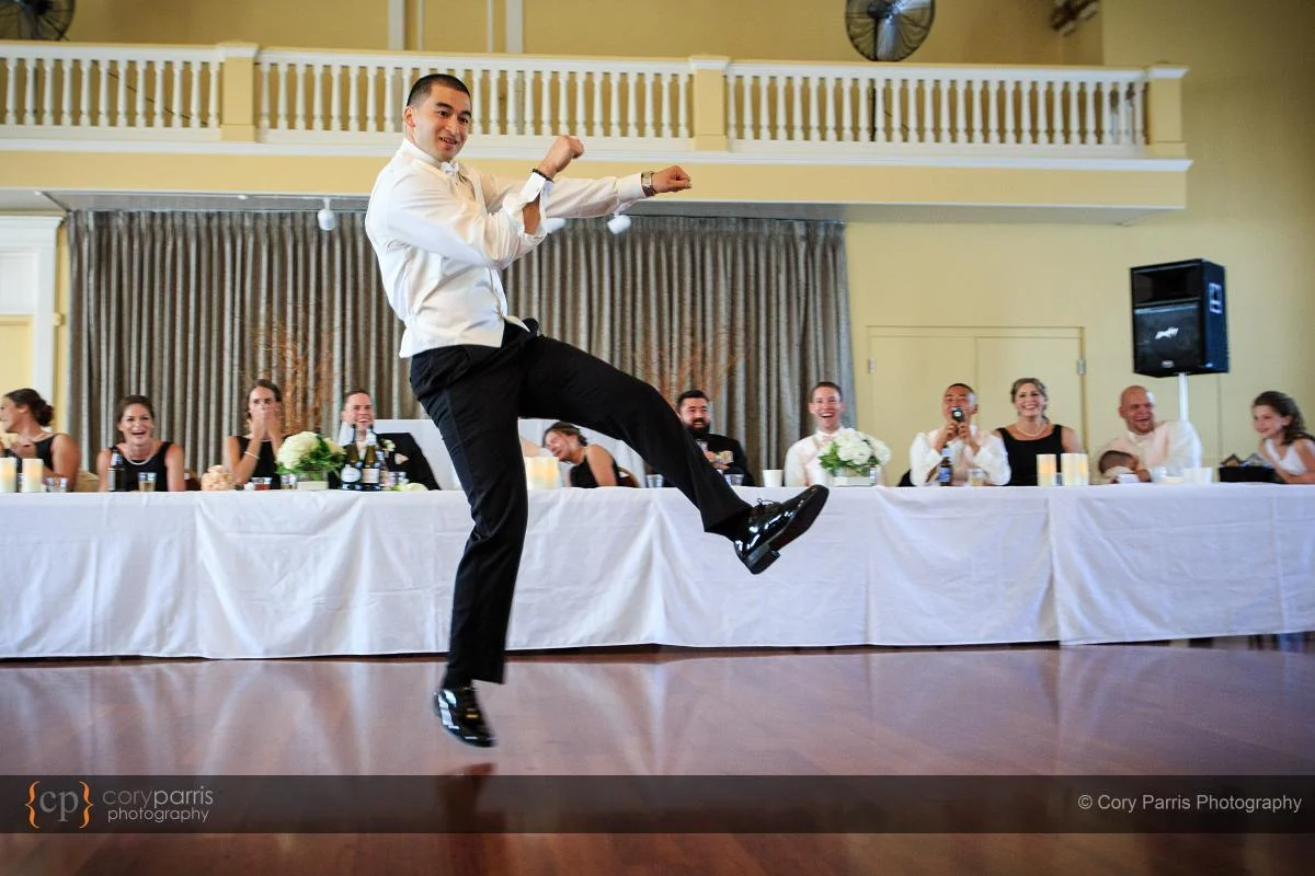 Epic mother-son dance!