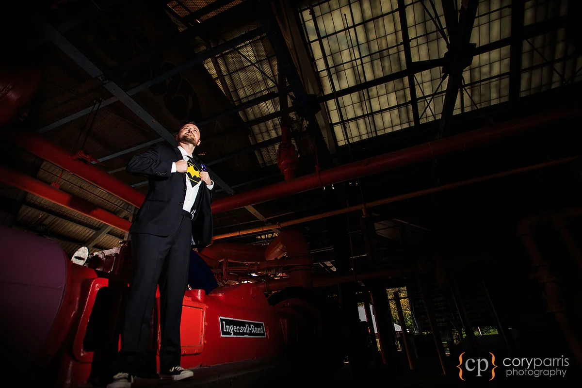 Batman is the groom