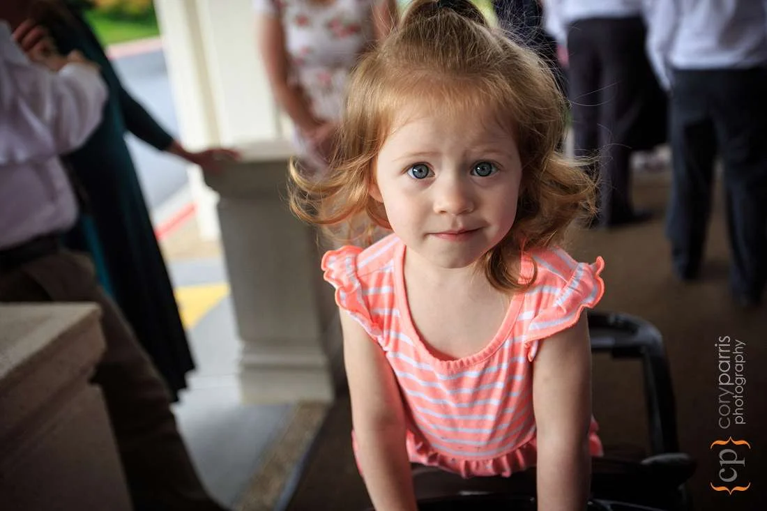 Cute red head little girl