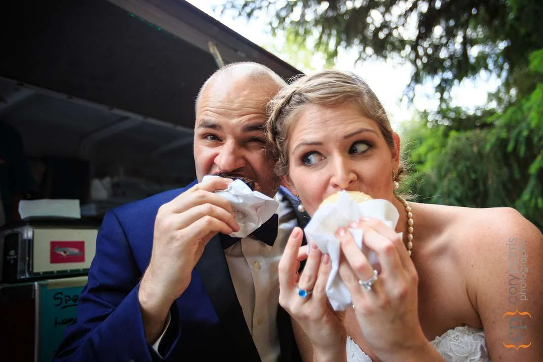custom ice cream wedding