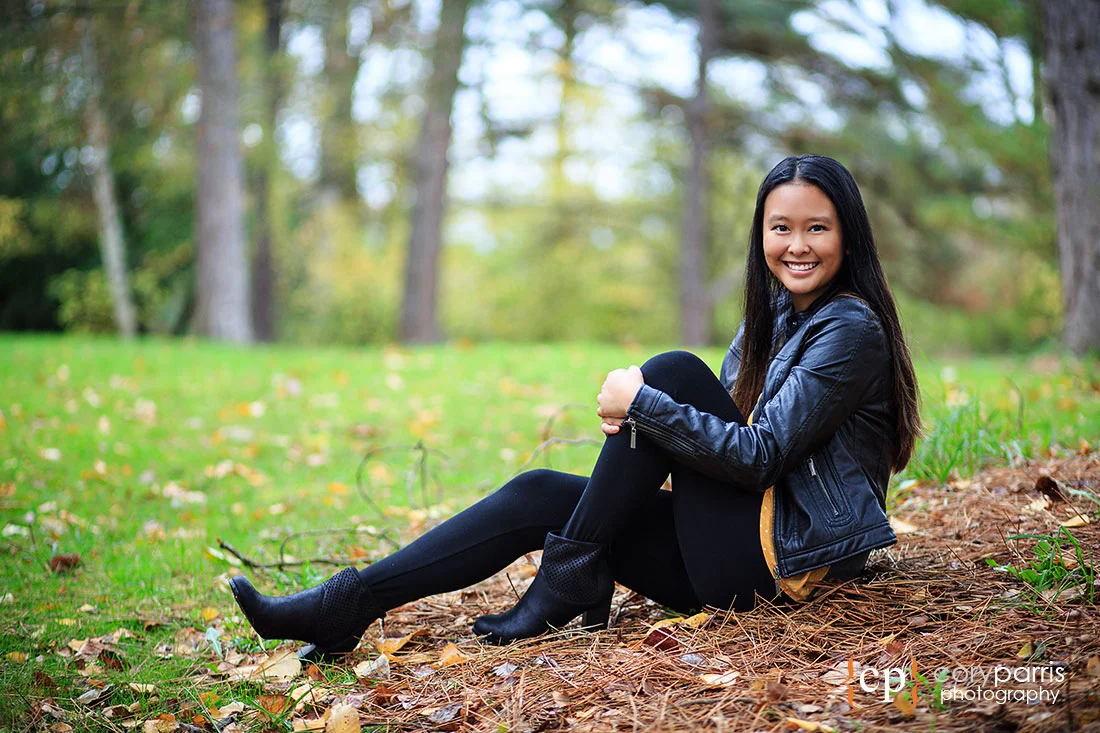Senior portraits in Seattle at the Washington Park Arboretum