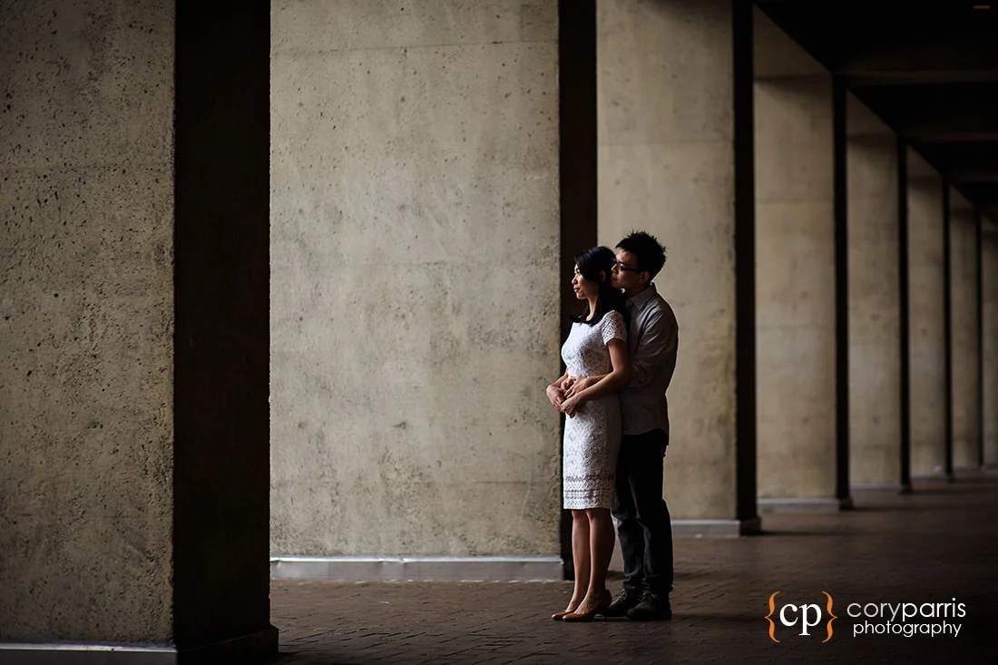 UW engagement portraits