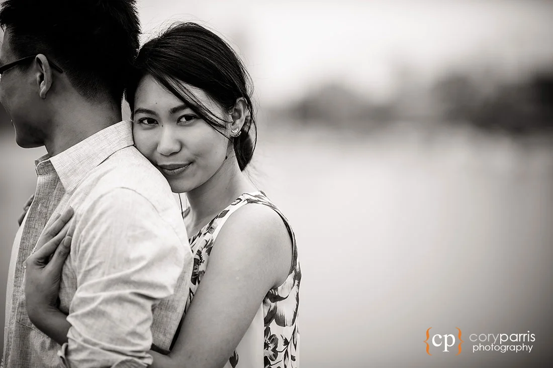 Gas Works Park engagement portraits