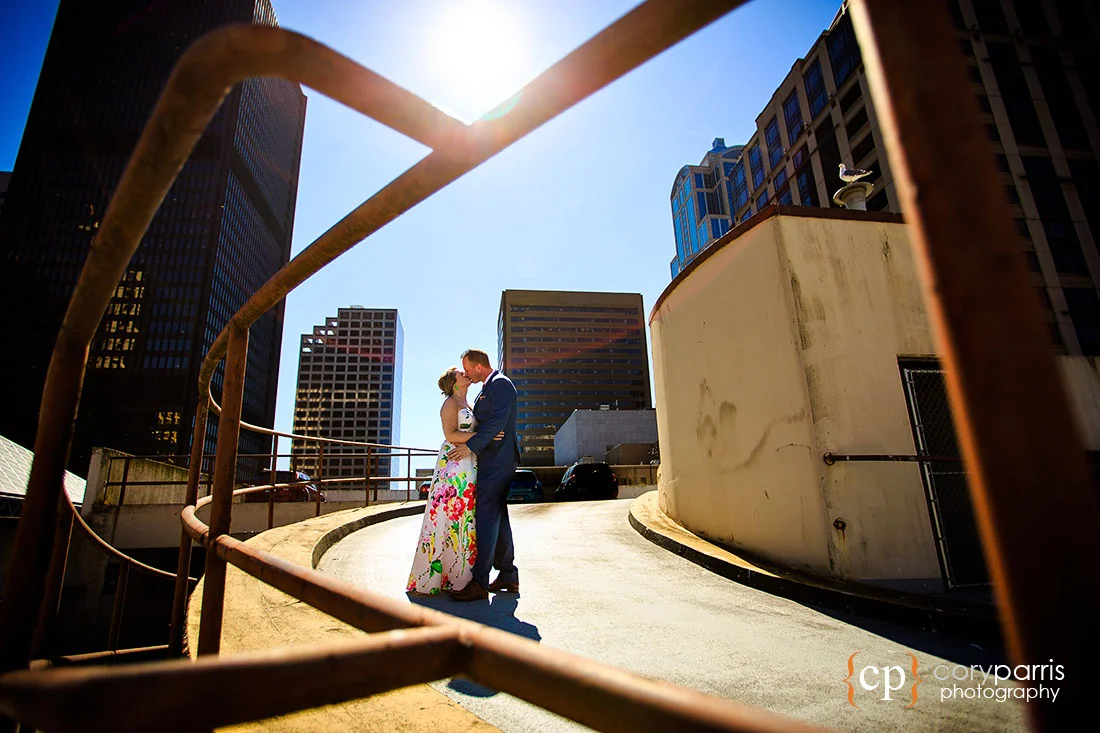 wedding portrait in Seattle