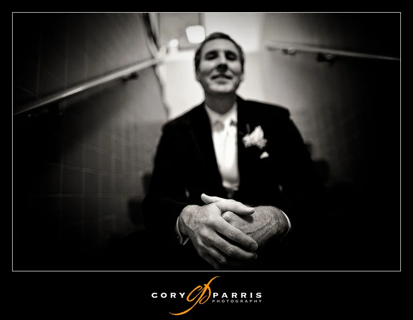 groom hand portrait