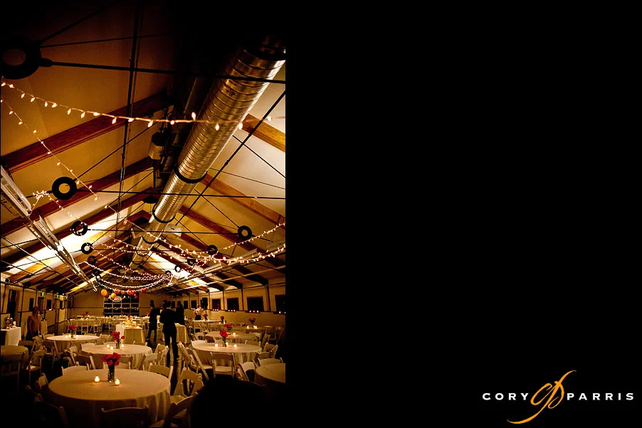 pickering barn reception area by seattle wedding photographer cory parris