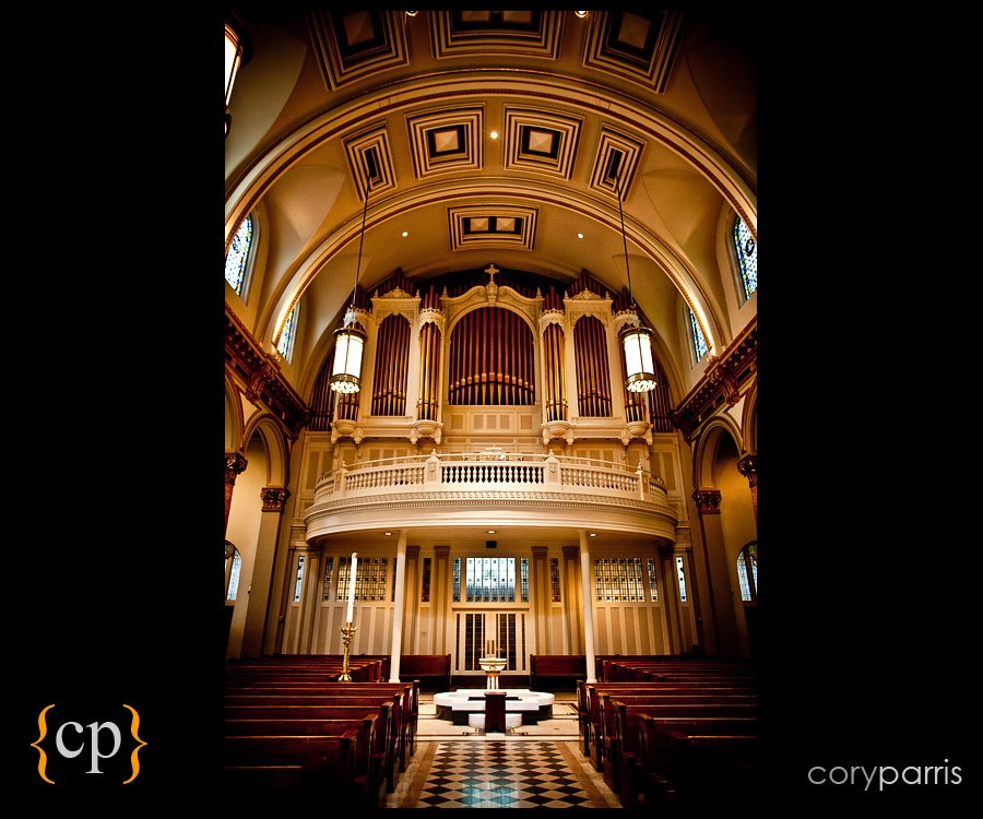 Beautiful views inside St. James